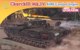 Churchill Mk. IV AVRE Combat Engine (1:72)