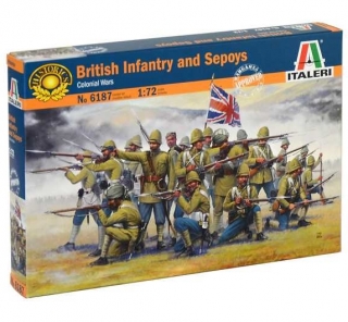 British Infantry and Sepoys (1:72)