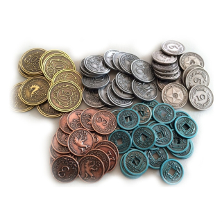 Scythe - Kovové mince