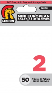 Legion - 50 Board Game Sleeve 2 - Mini European (46x72mm)
