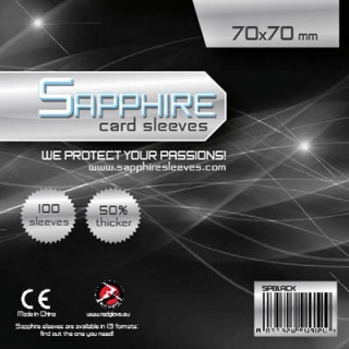 Sapphire Black - 100 ks (70x70mm)