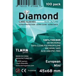 Diamond Azure: European Mini (45x68 mm)