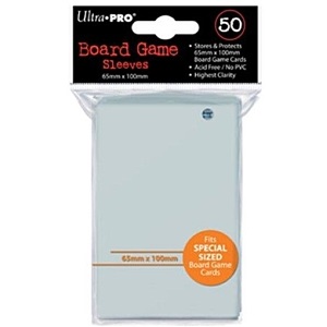 Ultra PRO 50 Board Game Sleeves 65x100mm﻿
