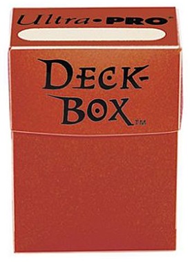 Ultra PRO - Color Deck Box červený s texturou