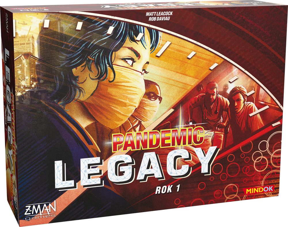 Pandemic Legacy: Rok 1 (červená edice)