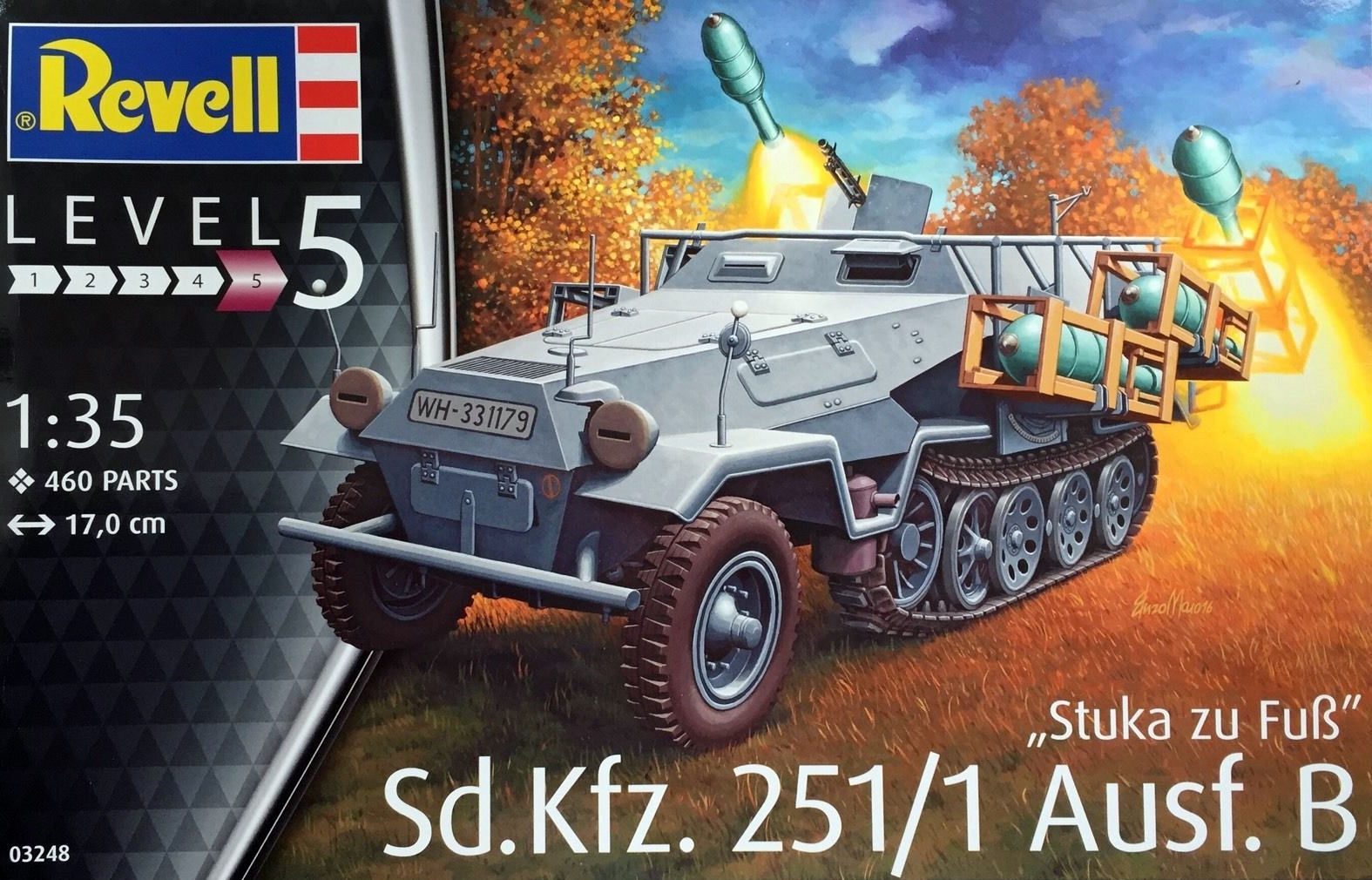 Sd.Kfz. 251/1 Ausf.B Stuka zu Fuss (1:35)
