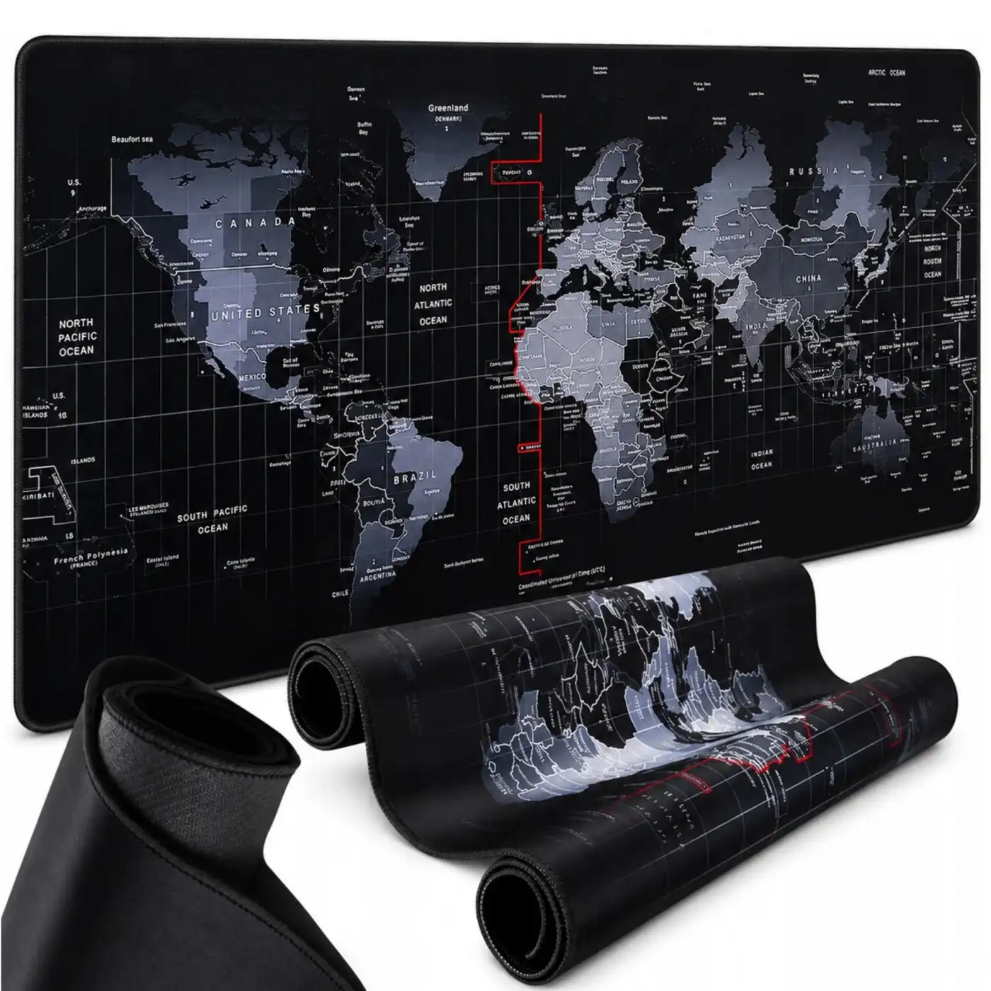Herní podložka (80x30 cm) - World map