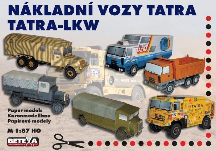Nákladní vozy Tatra (1:87)