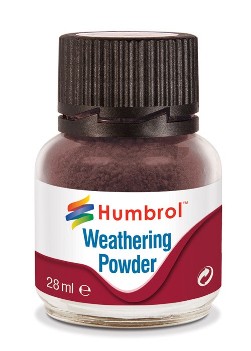 Humbrol Weathering Powder Dark Earth - efekt tmavé země 28ml