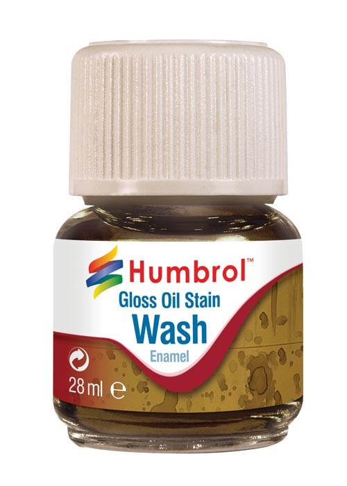 Humbrol Wash Enamel - Oil Stain - efekt olejových skvrn