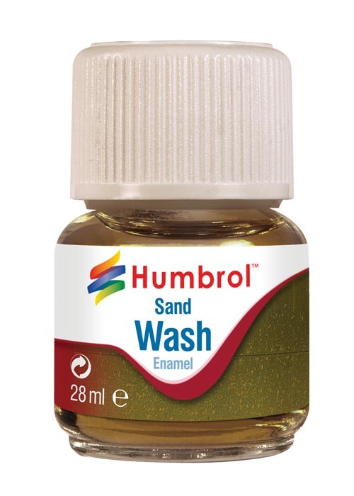 Humbrol Wash Enamel - Sand - efekt písku