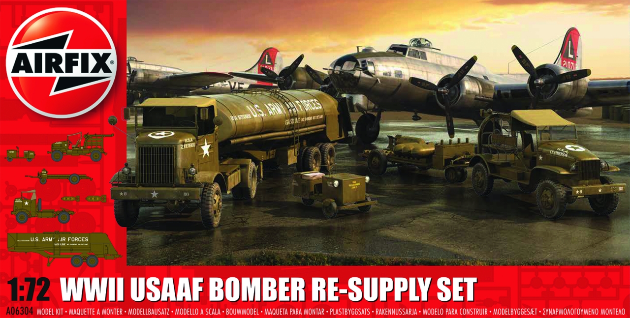 USAAF 8TH Airforce Bomber Resupply Set (1:72)