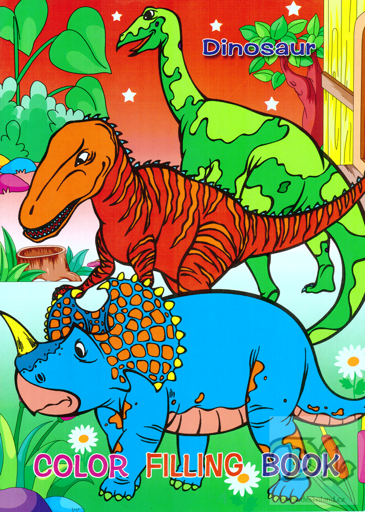Omalovánky - Dinosauři