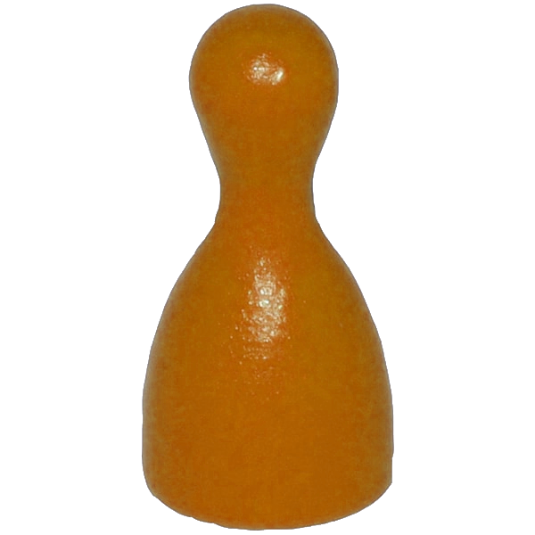 Hrací figurka - oranžová