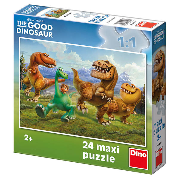 Dino Maxi puzzle Hodný Dinosaurus: V horách 24 dílků