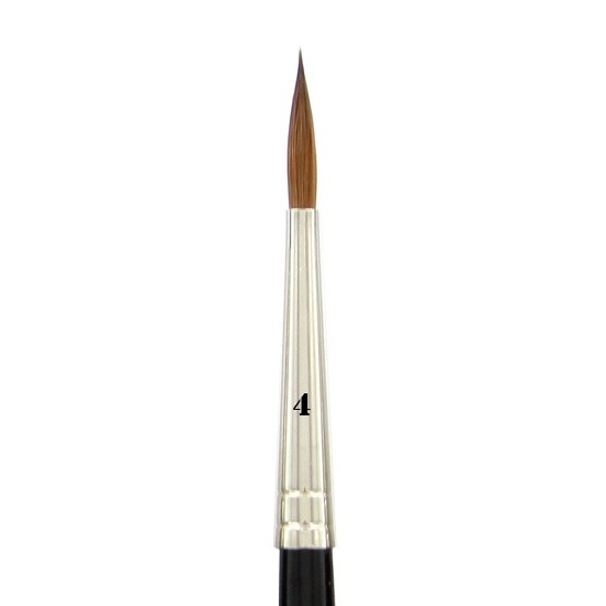 Kolinsky Red Sable Brush vel. 4