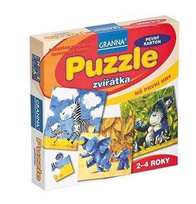 Puzzle zvířátka