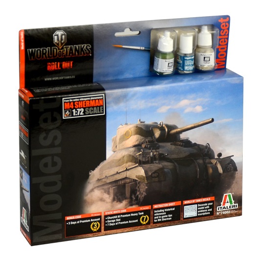 World of Tanks - Sherman (Model Set) (1:72)