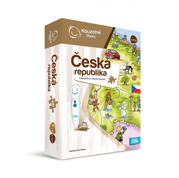 Kouzelné čtení - Puzzle Česká republika