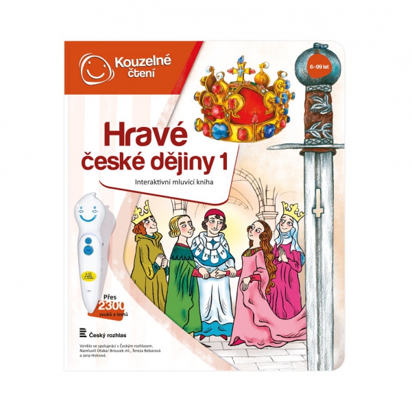 Kouzelné čtení - Kniha Hravé české dějiny 1