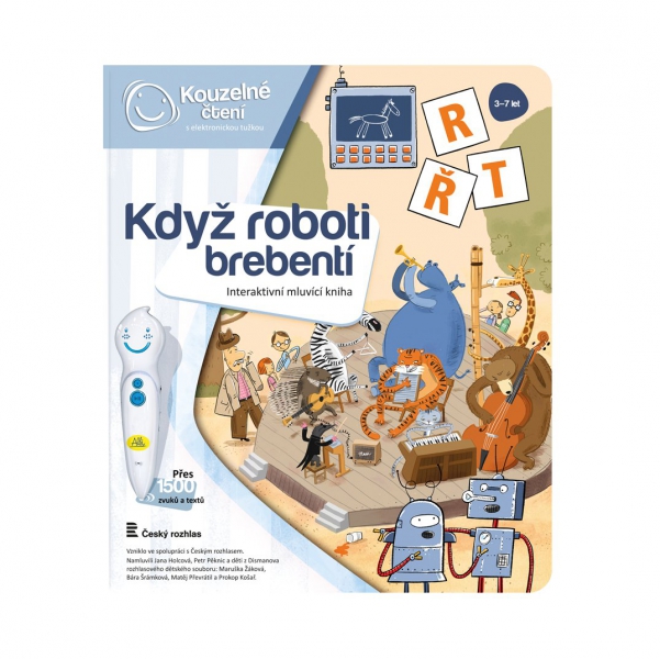 Kouzelné čtení - Kniha Když roboti brebentí