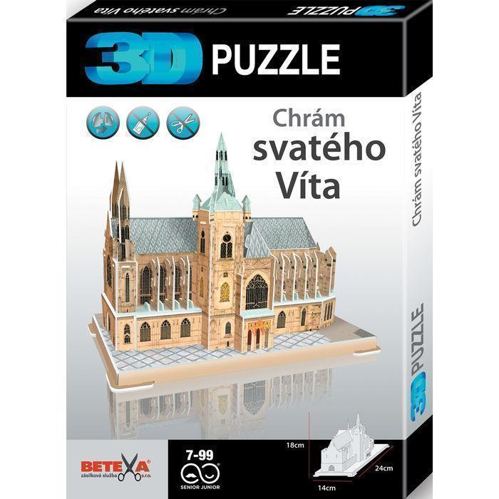 3D Puzzle Chrám sv. Víta