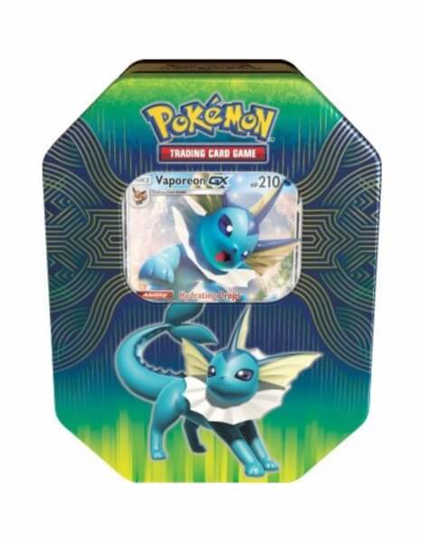 Pokémon: Elemental Power Tin - Vaporeon-GX