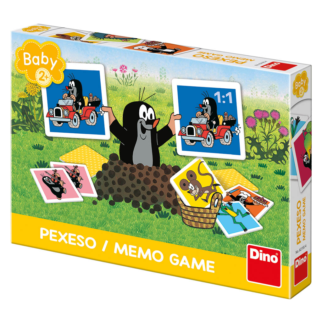 Velké krtečkovo pexeso baby 2+