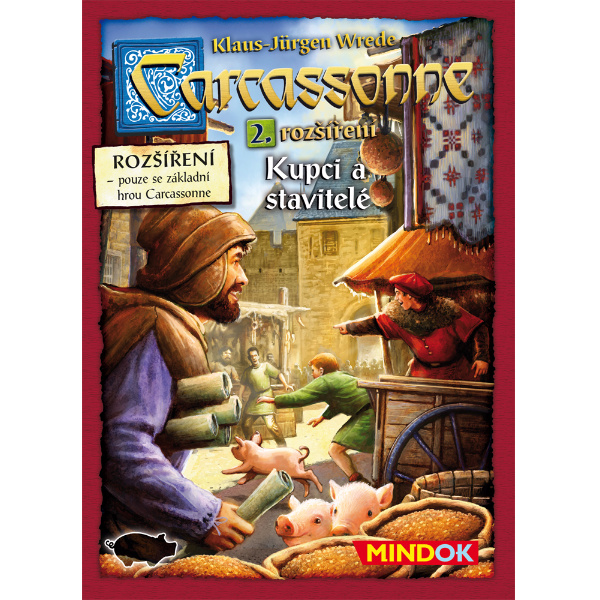 Carcassonne 2: Kupci a stavitelé (nové vydání)