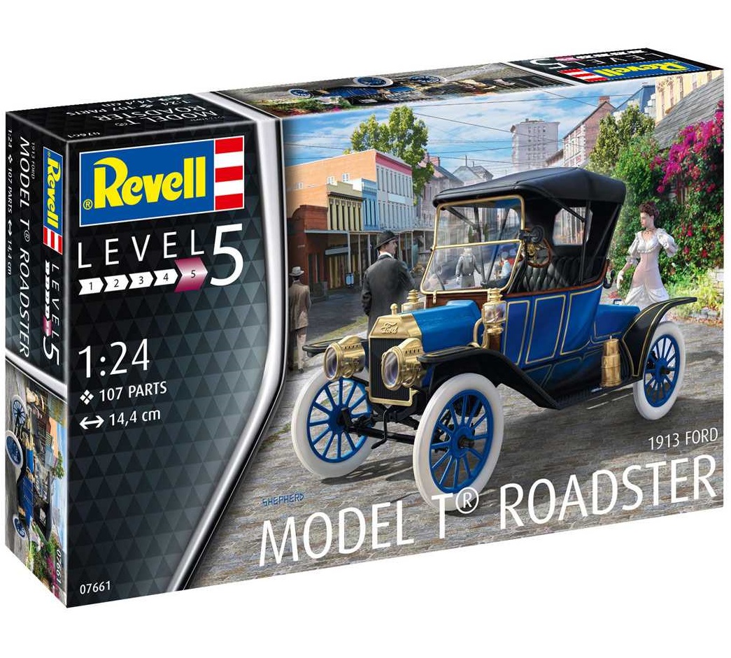 Ford T Modell Roadster (1913) (1:24)