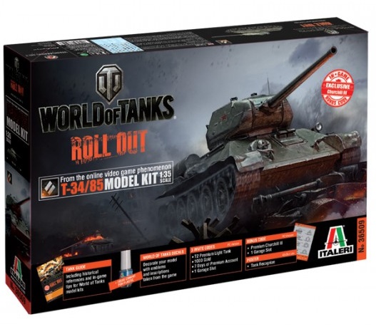 T-34/85 - World of Tanks (1:35)