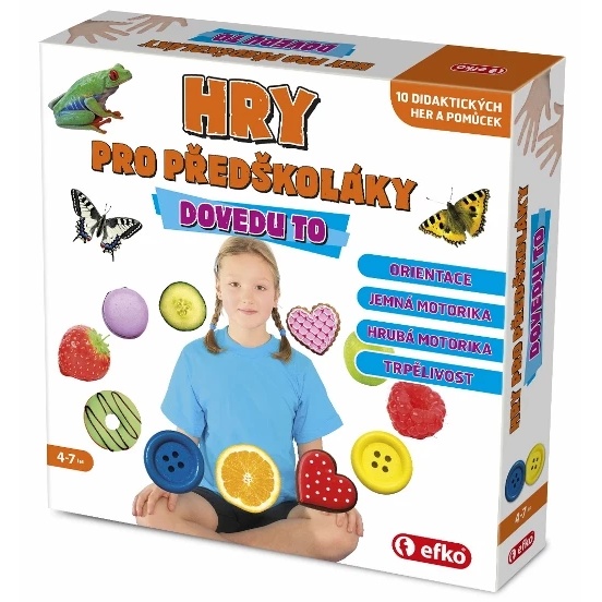 Hry pro předškoláky: Dovedu to - vzdělávací soubor her
