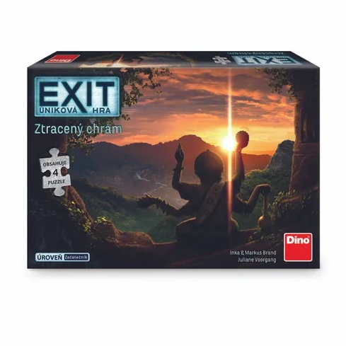 Exit úniková hra s puzzle: Ztracený chrám