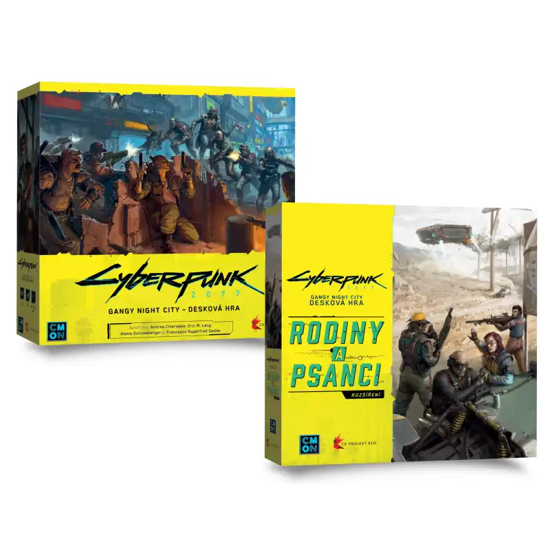 Cyberpunk 2077: Desková hra - bundle