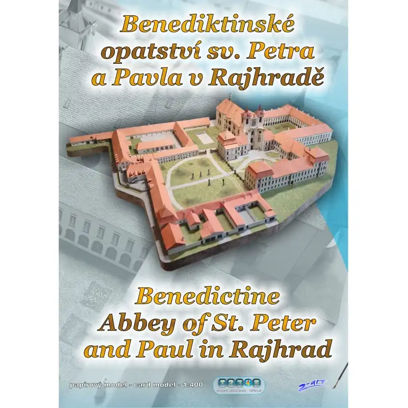 Benediktinské opatství sv. Petra a Pavla v Rajhradě (1:400)