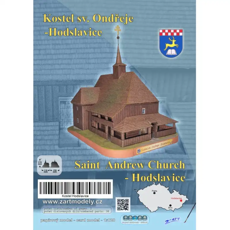 Kostel sv. Ondřeje - Hodslavice (1:120)