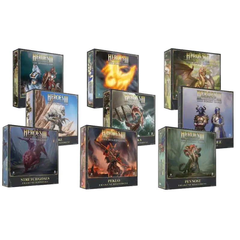 Heroes of Might and Magic III: Sada rozšíření /CZ/ (1. + 2. vlna)