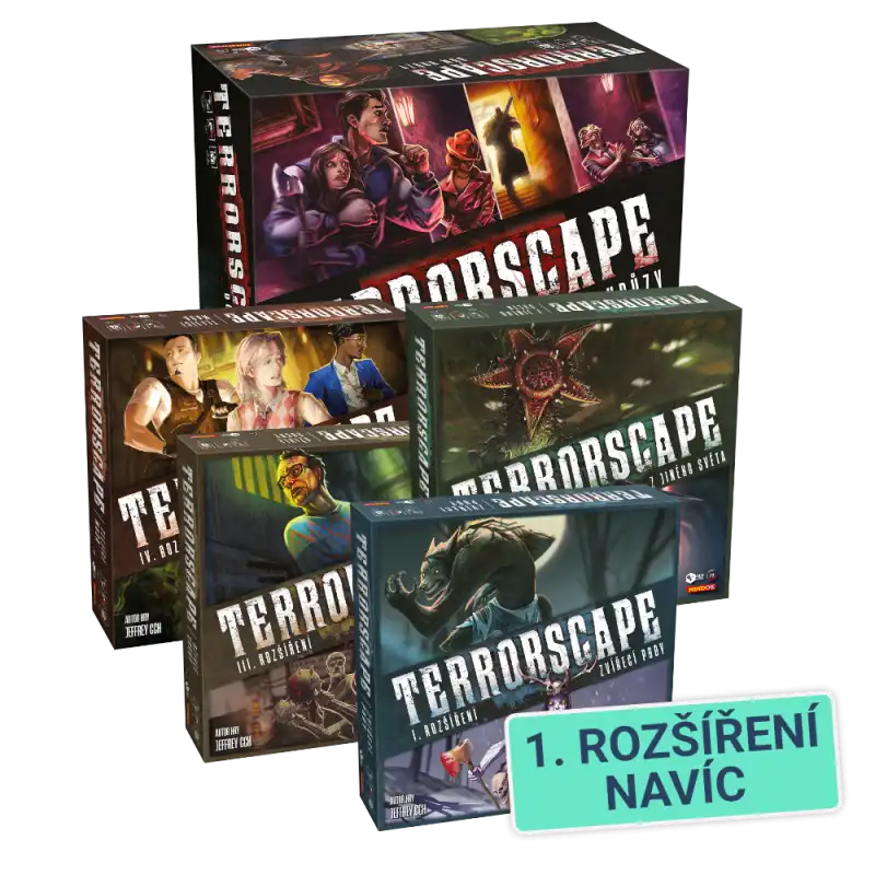 Terrorscape: základní hra + všechna rozšíření