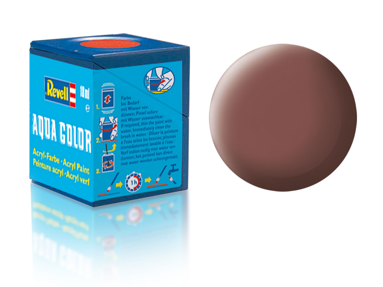 Revell Aqua Color - Rezavá matná č. 83 (rust mat) (18ml)