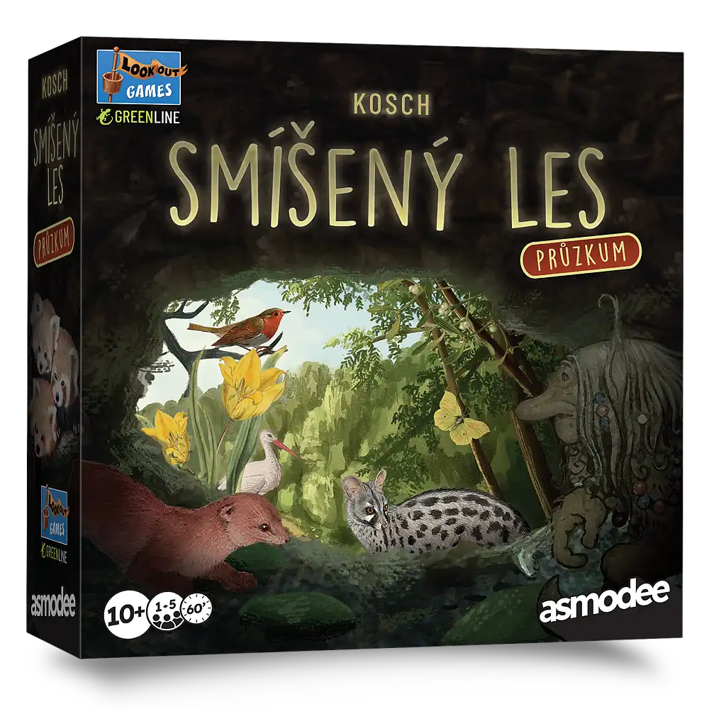 Smíšený les: Průzkum