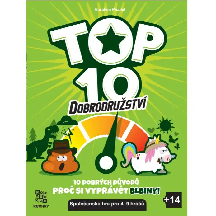 TOP 10: Dobrodružství