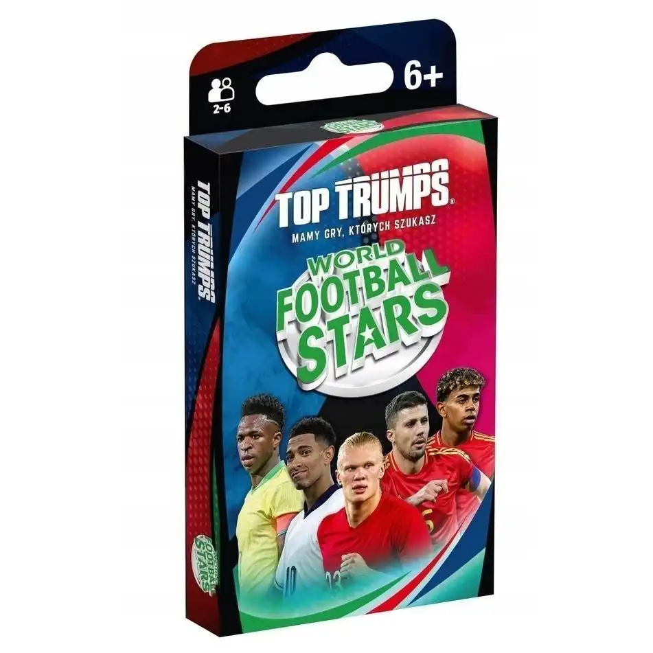 Top Trumps World football Stars - karetní hra