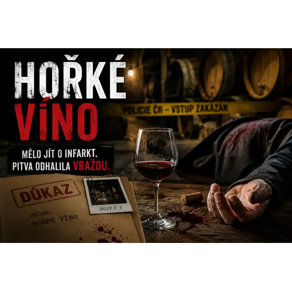 Detektivní hra - Hořké víno