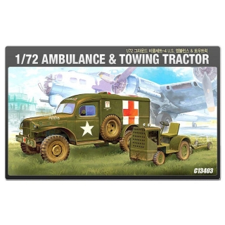US Ambulance & Tractor (1:72)