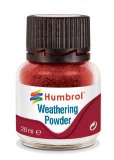 Humbrol Weathering Powder Iron Oxide - efekt oxidace železa 28ml