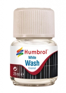 Humbrol Wash Enamel - White - bílý efekt