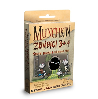 Munchkin: Zombíci 3+4 - Skryté skrýše a náhradní díly