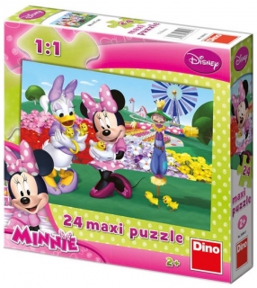 Dino Maxi puzzle Minnie Mouse 24 dílků