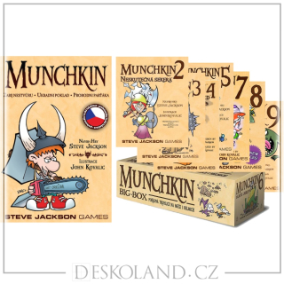 Munchkin - kompletní sada