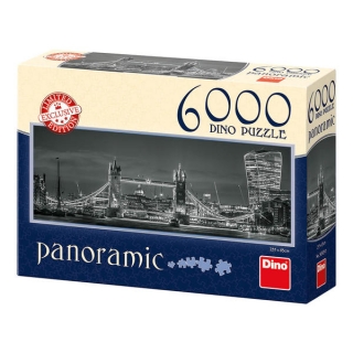 Dino panoramic puzzle Světla Londýna 6000 dílků